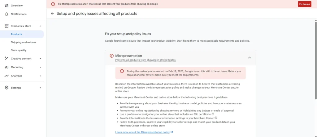 Common Reasons for Account Suspension